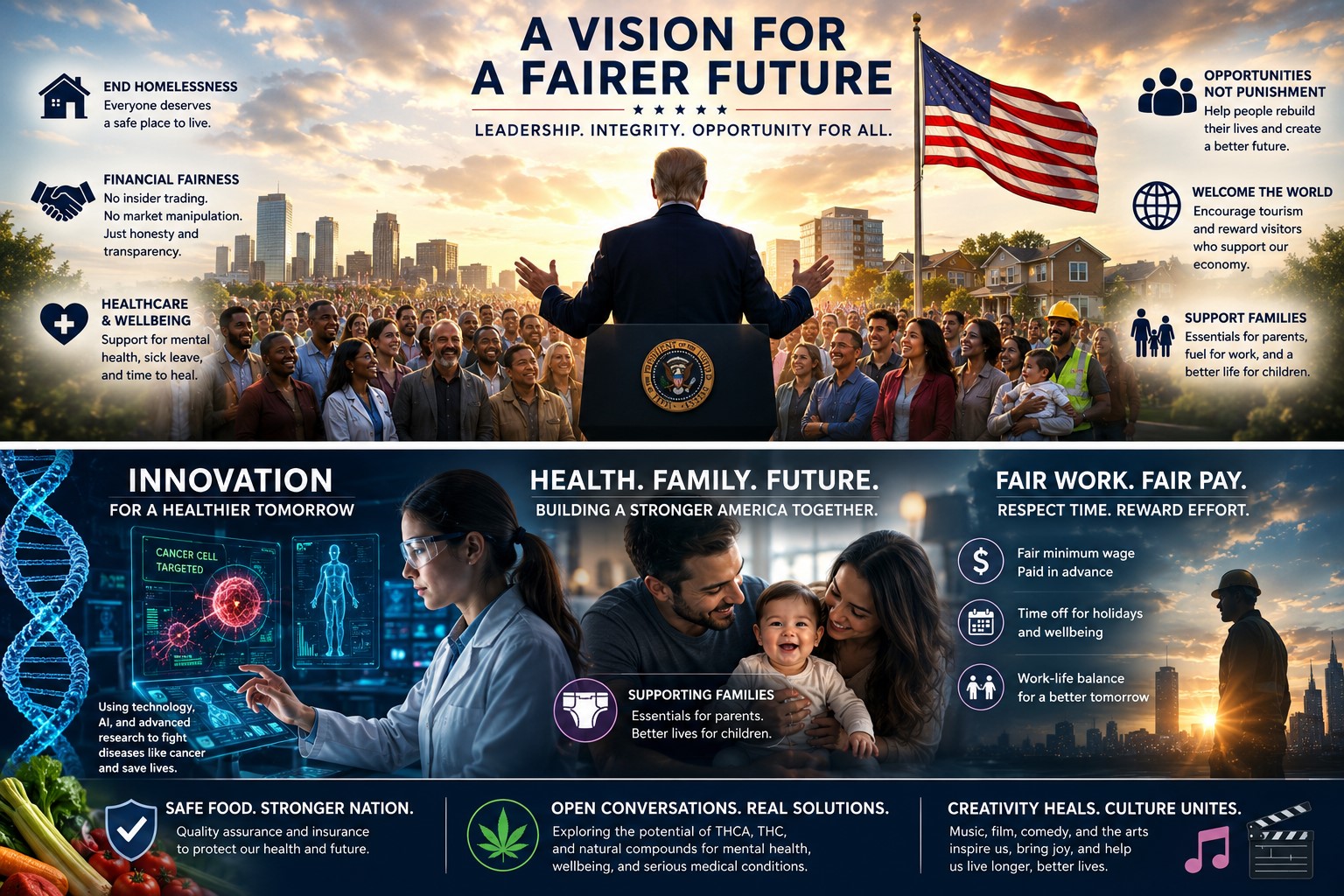 If I Were President of the United States: A Vision for a Fairer Future